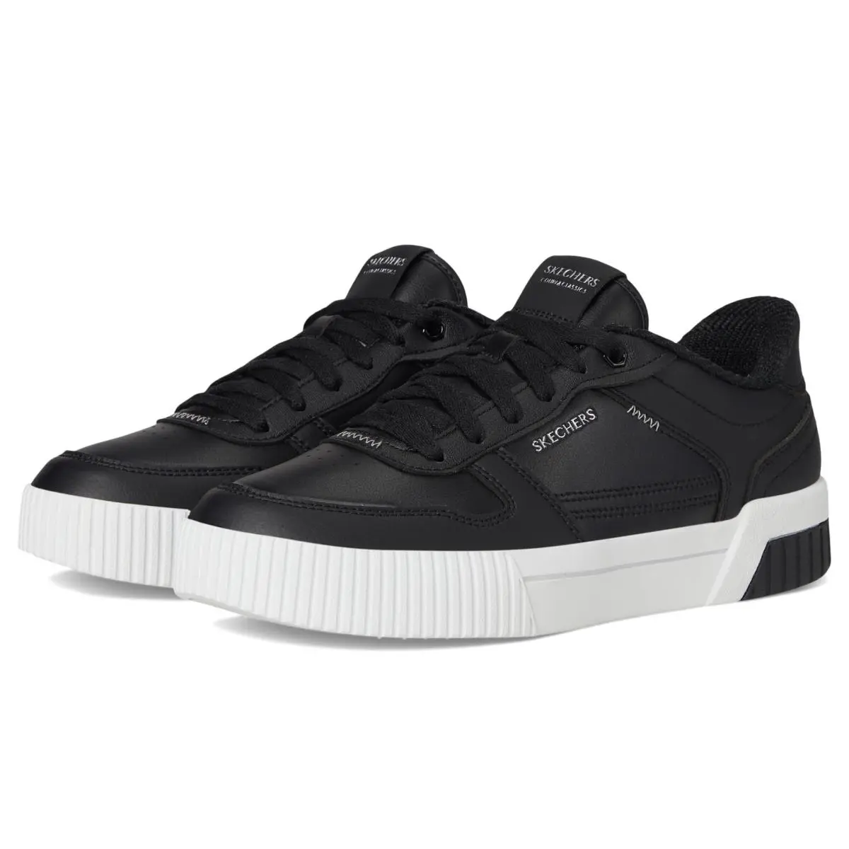 Skechers shoes - 185222 wht - wht - 185222-BLK - black 0