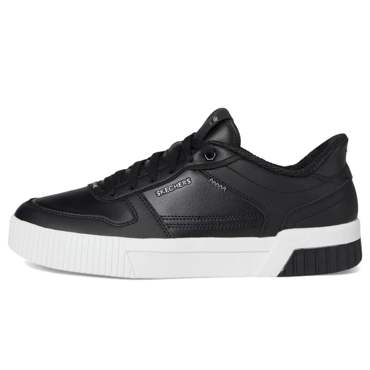 Skechers shoes - 185222 wht - wht - 185222-BLK - black 3