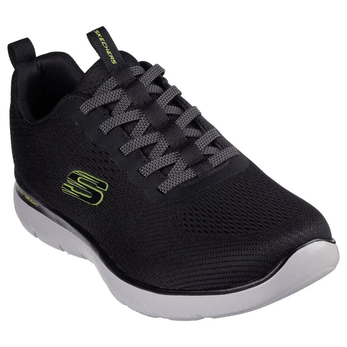 Skechers shoes - Summits - Eckler - Summits Eckler - 232963/BKLM - Black/ Lime 4