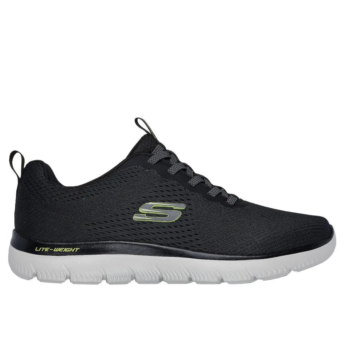 Skechers shoes - Summits - Eckler - Summits Eckler - 232963/BKLM - Black/ Lime 5
