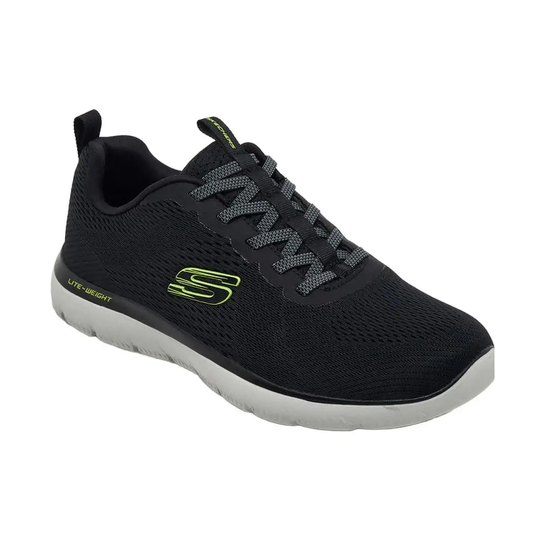 Skechers shoes - Summits - Eckler - Summits Eckler - 232963/BKLM - Black/ Lime 6