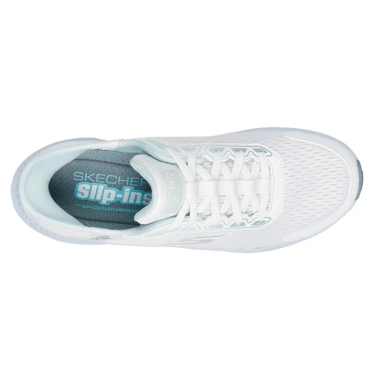 Skechers shoes - White/Blue 3