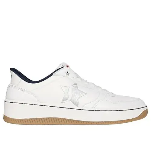 Skechers shoes - 185315 wnvr - wnvr - 185315_BKMT - white navy red 2
