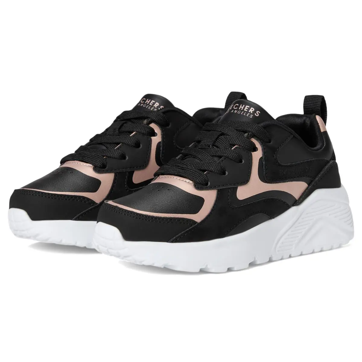Skechers shoes - 310371 l - 310371L-LPMT - black rose gold 6