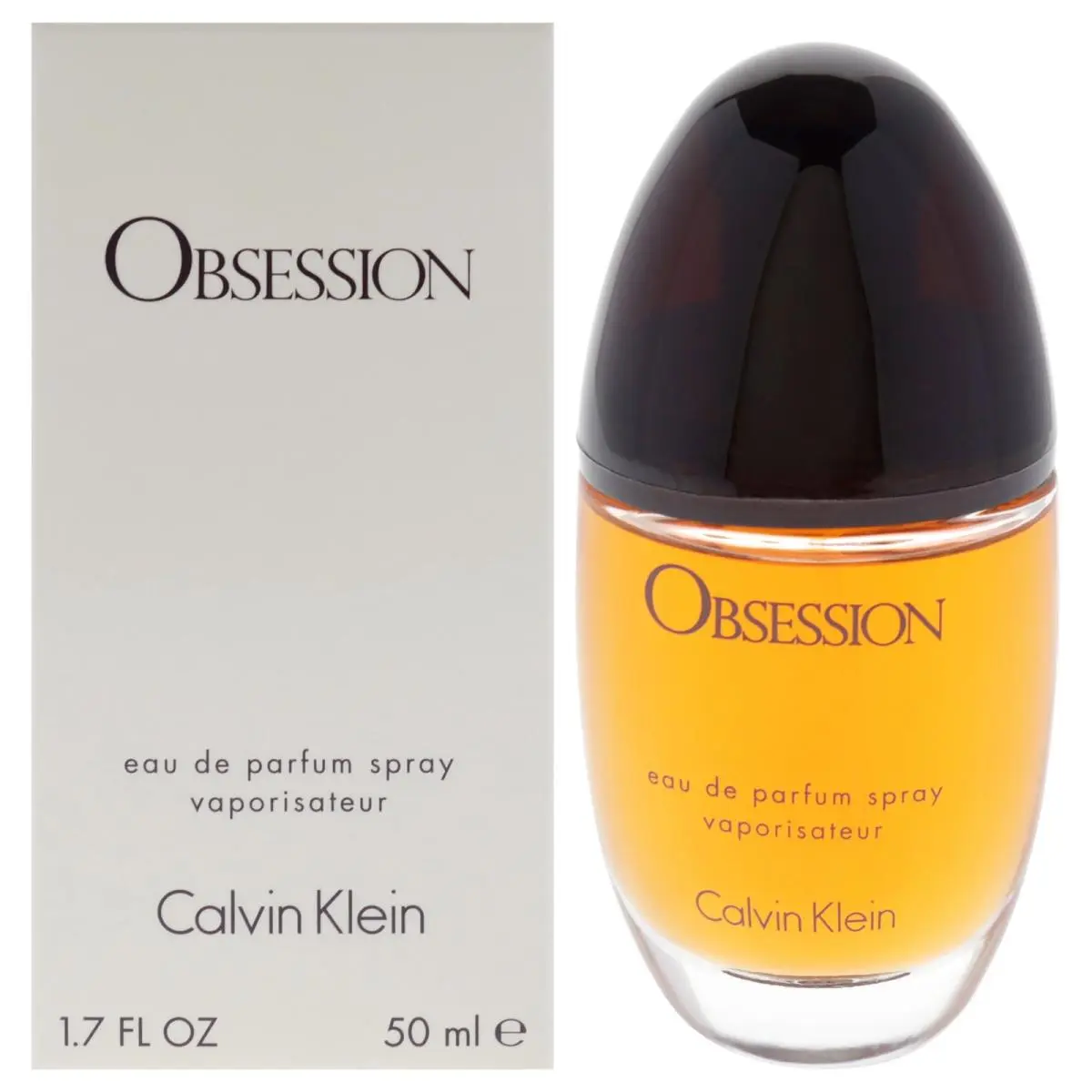 2 Pack Obsession by Calvin Klein For Women - 1.7 oz Edp Spray