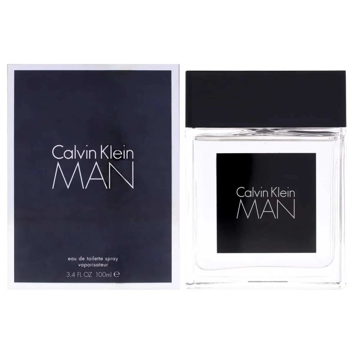 2 Pack Calvin Klein Man by Calvin Klein For Men - 3.4 oz Edt Spray