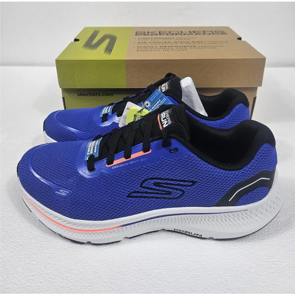 Skechers shoes - Skechers Go Run Consistent 2.0 - 220879/BLU - Blue 6