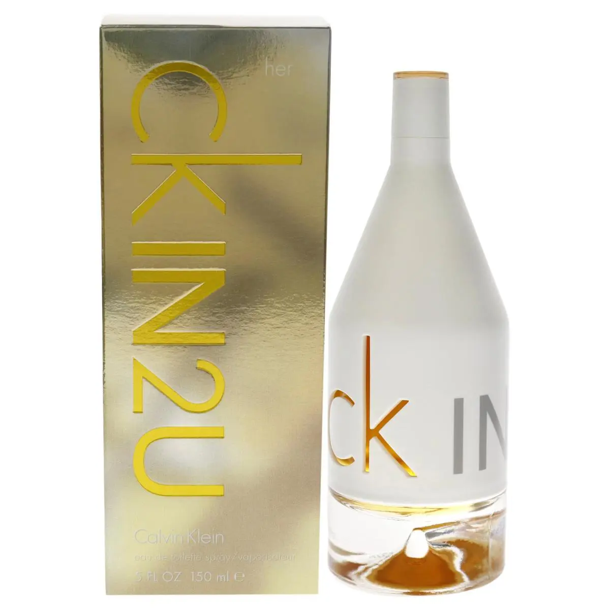 2 Pack CKIN2U by Calvin Klein For Women - 5 oz Edt Spray