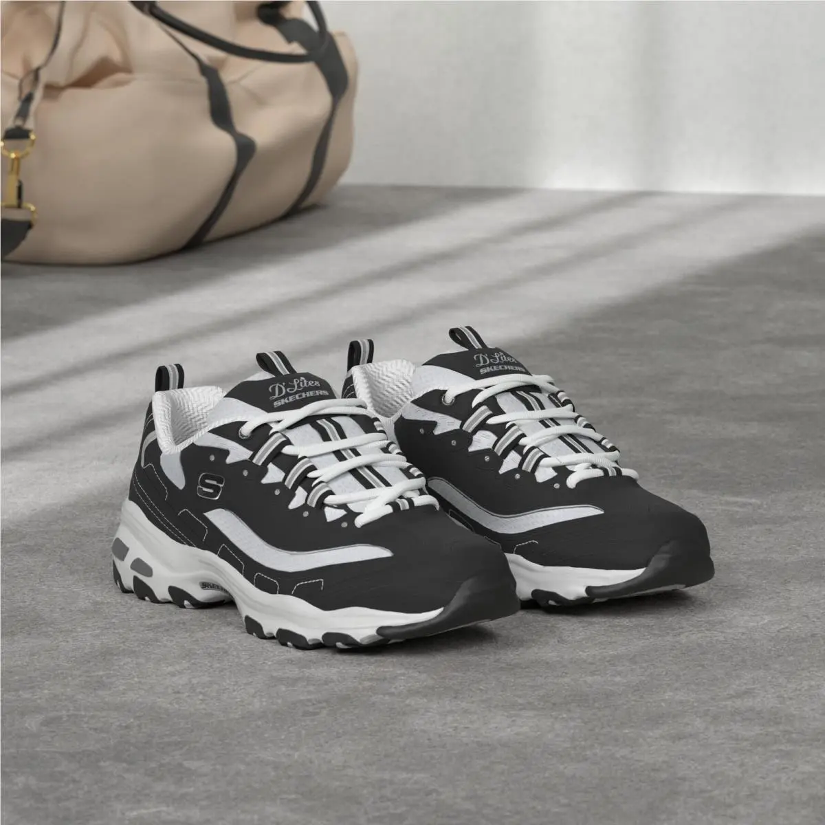 Skechers shoes - 11930Ew - 11930Ew - Black/White (UPC: 889110405284) 0