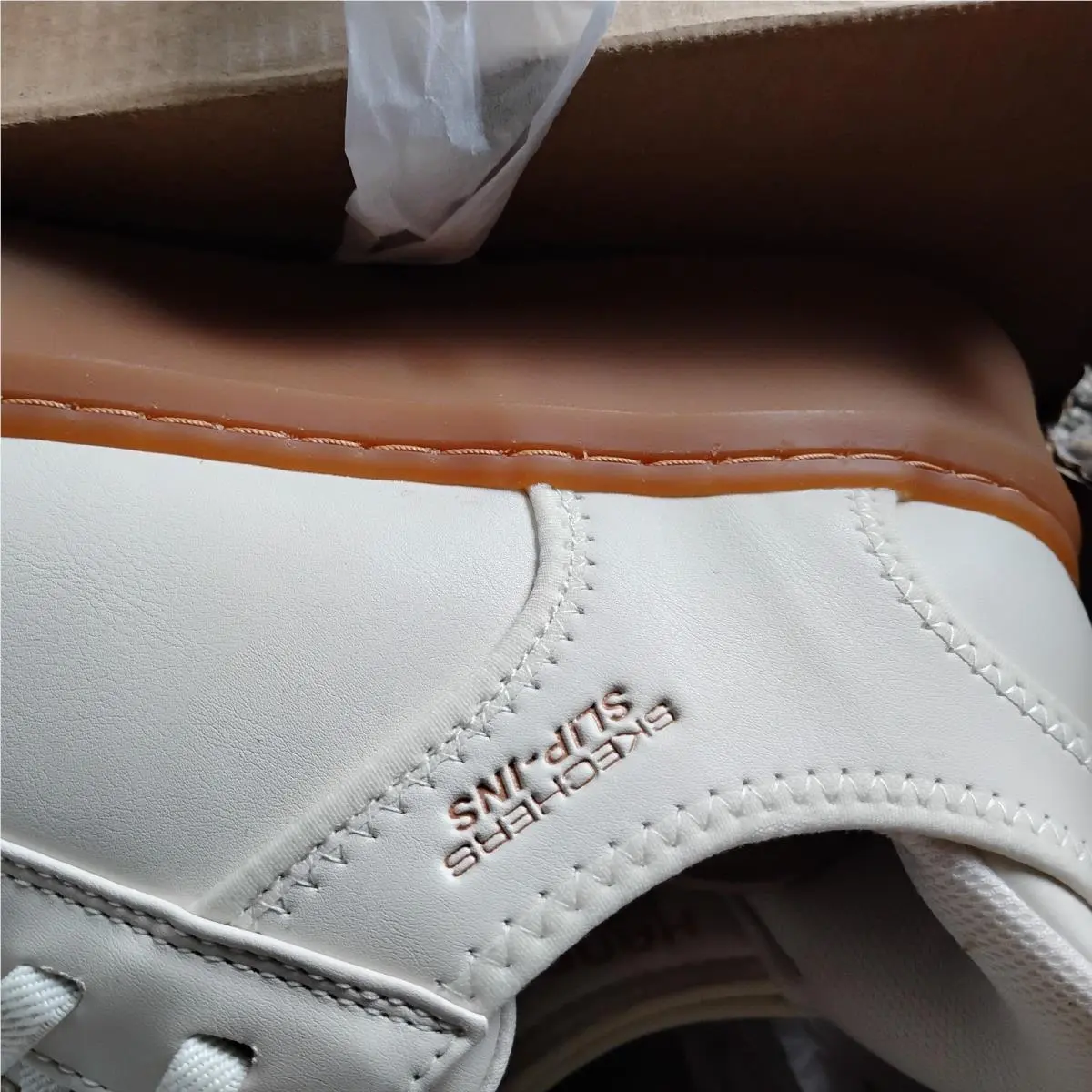 Skechers shoes - Skechers Skechers Slip-ins Court Break Double Vented - 183177-WNT - White 0