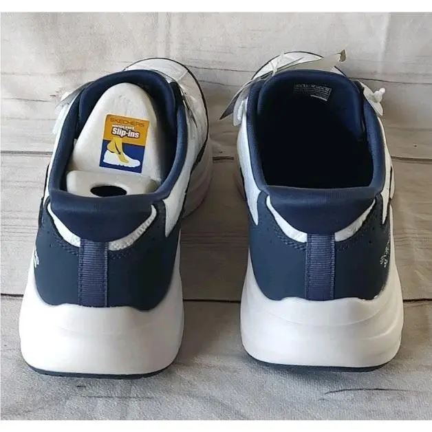 Skechers shoes - SKECHERS Slip-Ins Cozy Fit - Cozy Fit - 232619 WNV - White, Navy 6