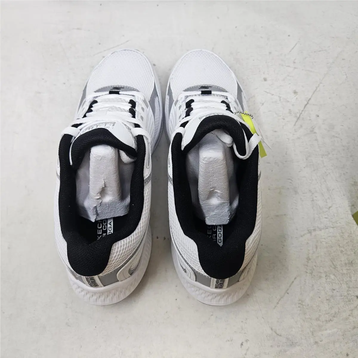 Skechers shoes - Skechers Go Run Consistent 2.0 - 220868/WSL - White / Silver (UPC: 197627743301) 3