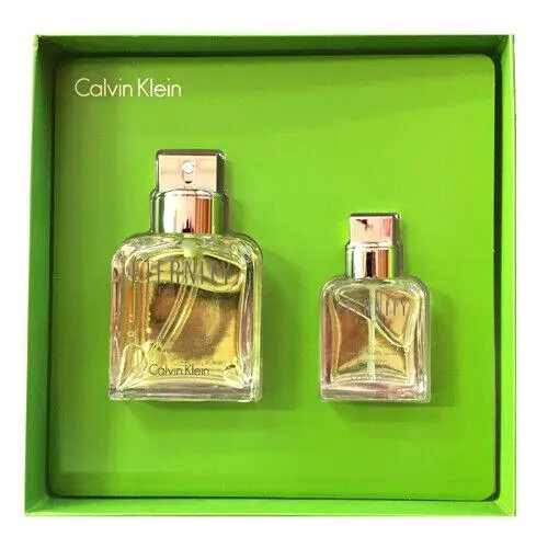 Eternity by Calvin Klein Gift Set For Men 2 Piece Set For Men: 3.3 Oz Eau De