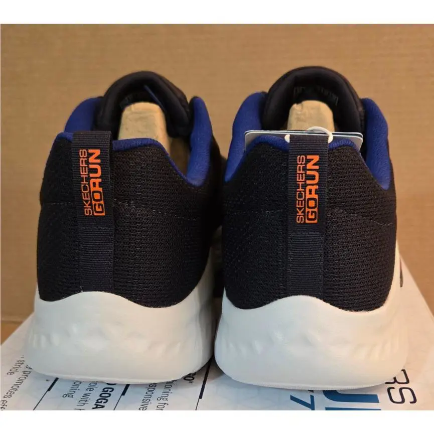 Skechers shoes - Skechers Go Run Lite-Quick Stride - 220893/NVOR - Navy/Orange (UPC: 196642835596) 6