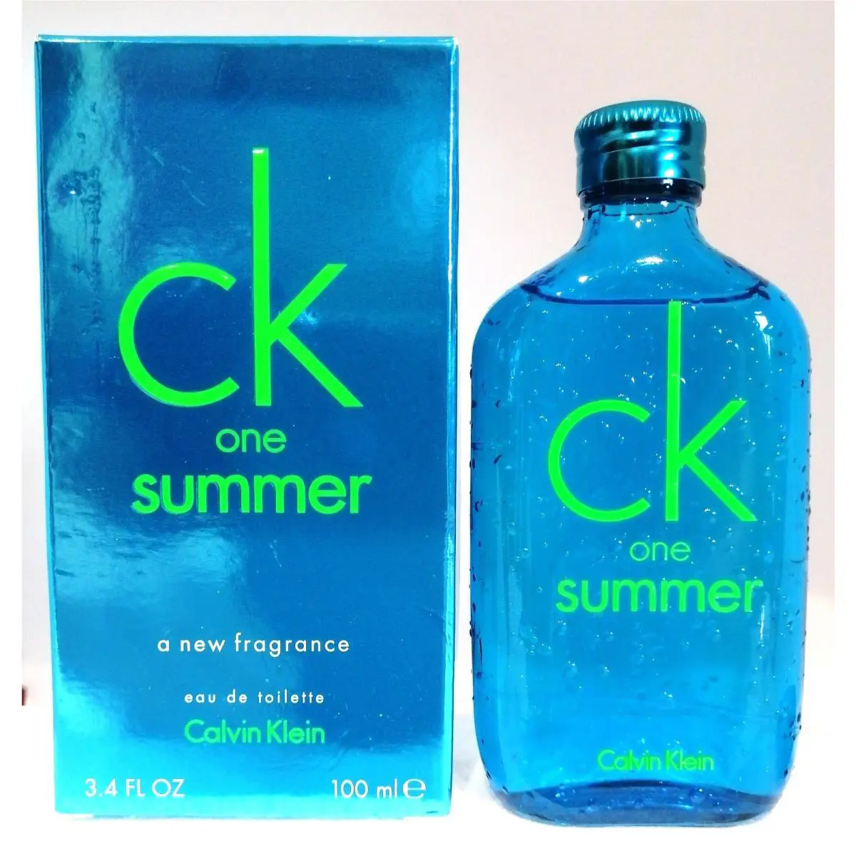 CK One Summer 2013 Eau de Toilette Spray Calvin Klein 3.3oz 100ml Batch 3086