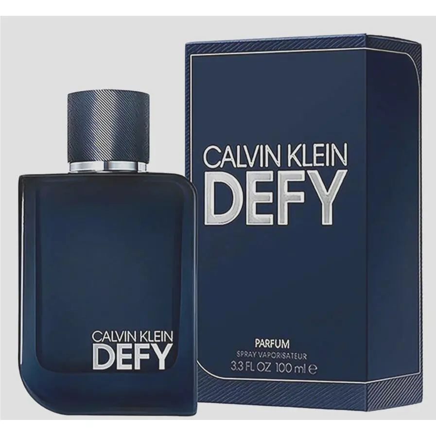 Defy By Calvin Klein 3.4/3.3 Oz. Parfum Spray For Men S