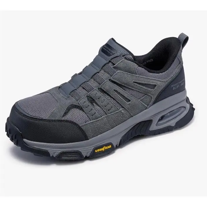 Skechers Mens Shoes Slip on Goodyear Shoes 200240/char. Never Been Worn Size 9