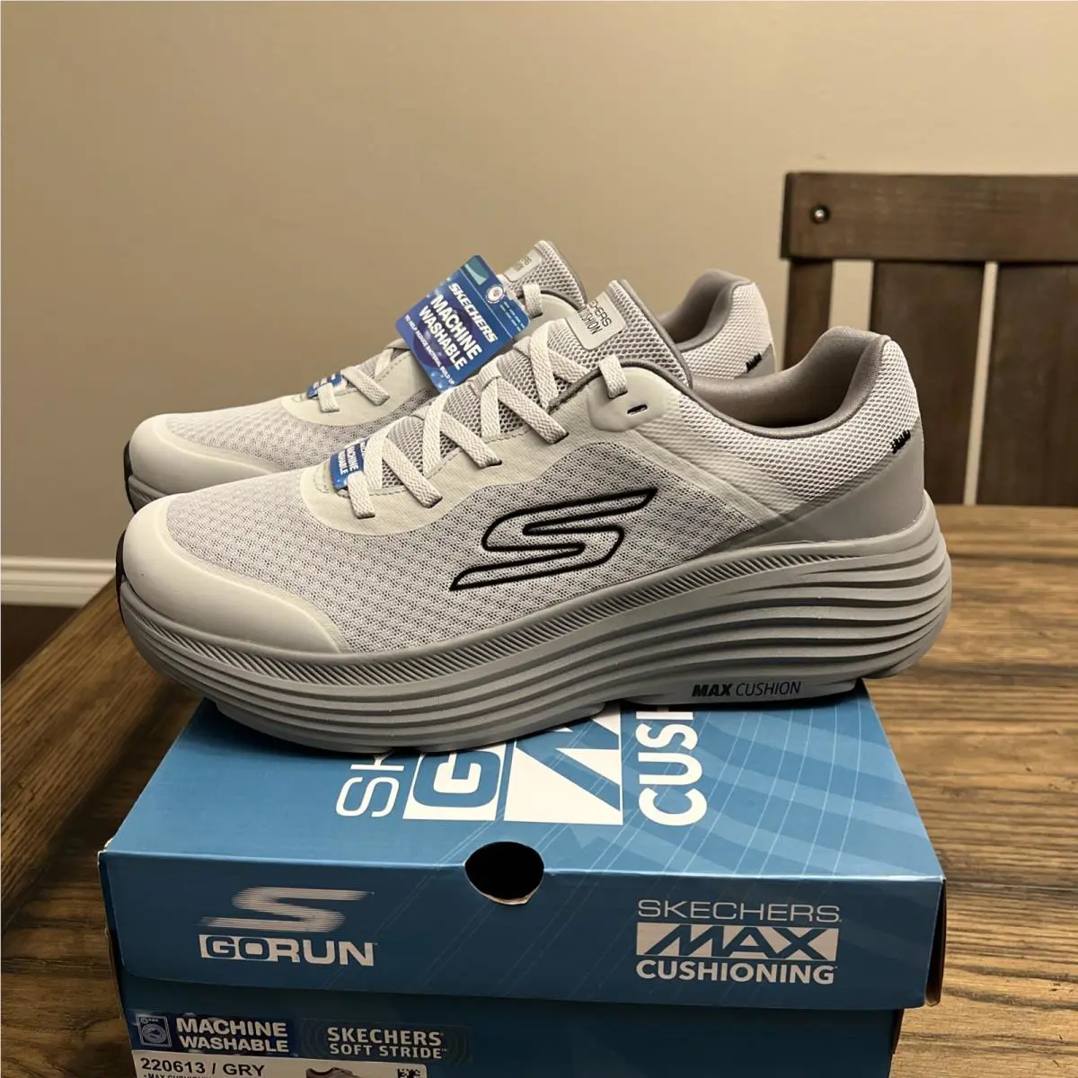 Skechers shoes - Skechers Max - Max - Gray 1