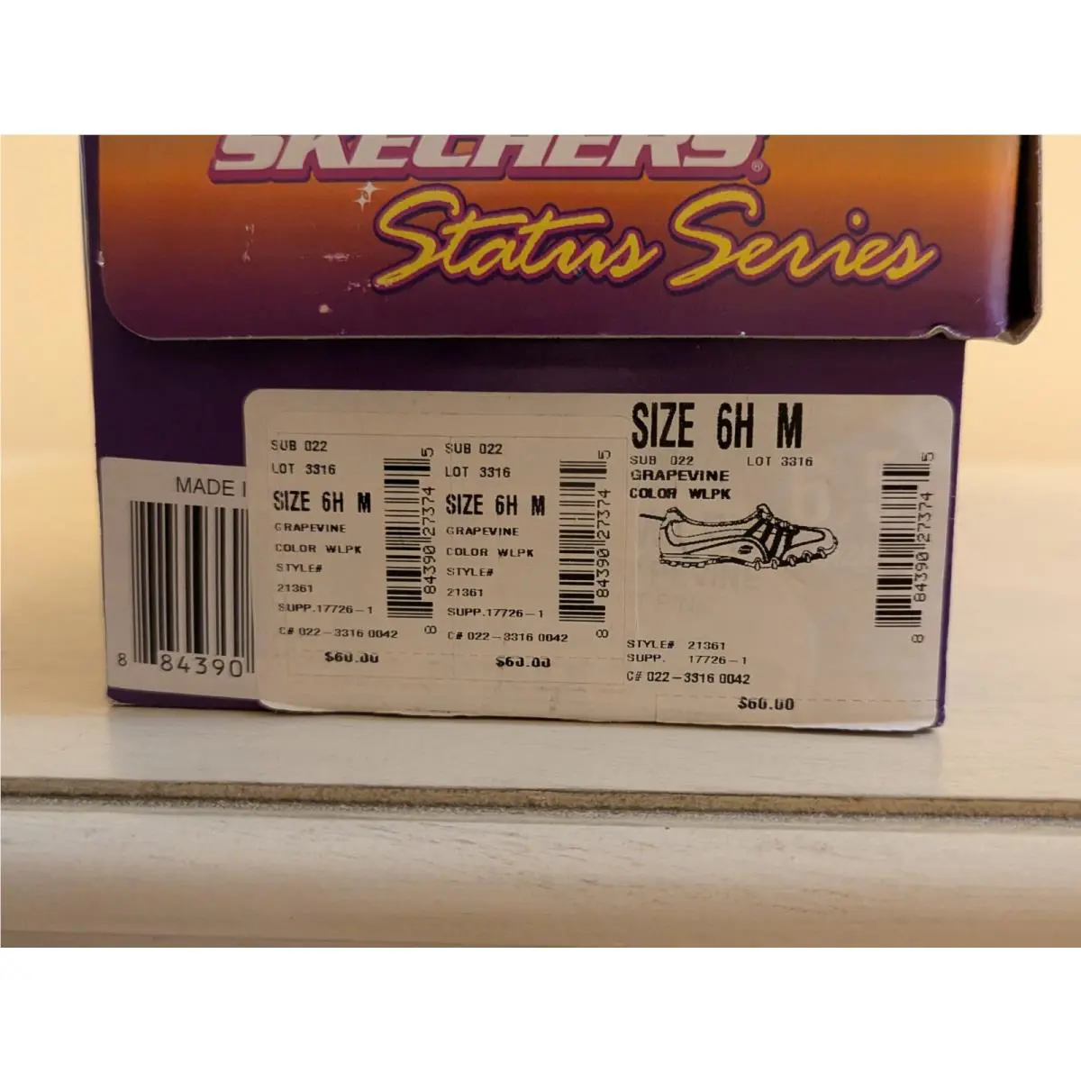 Skechers shoes - White and pink 7