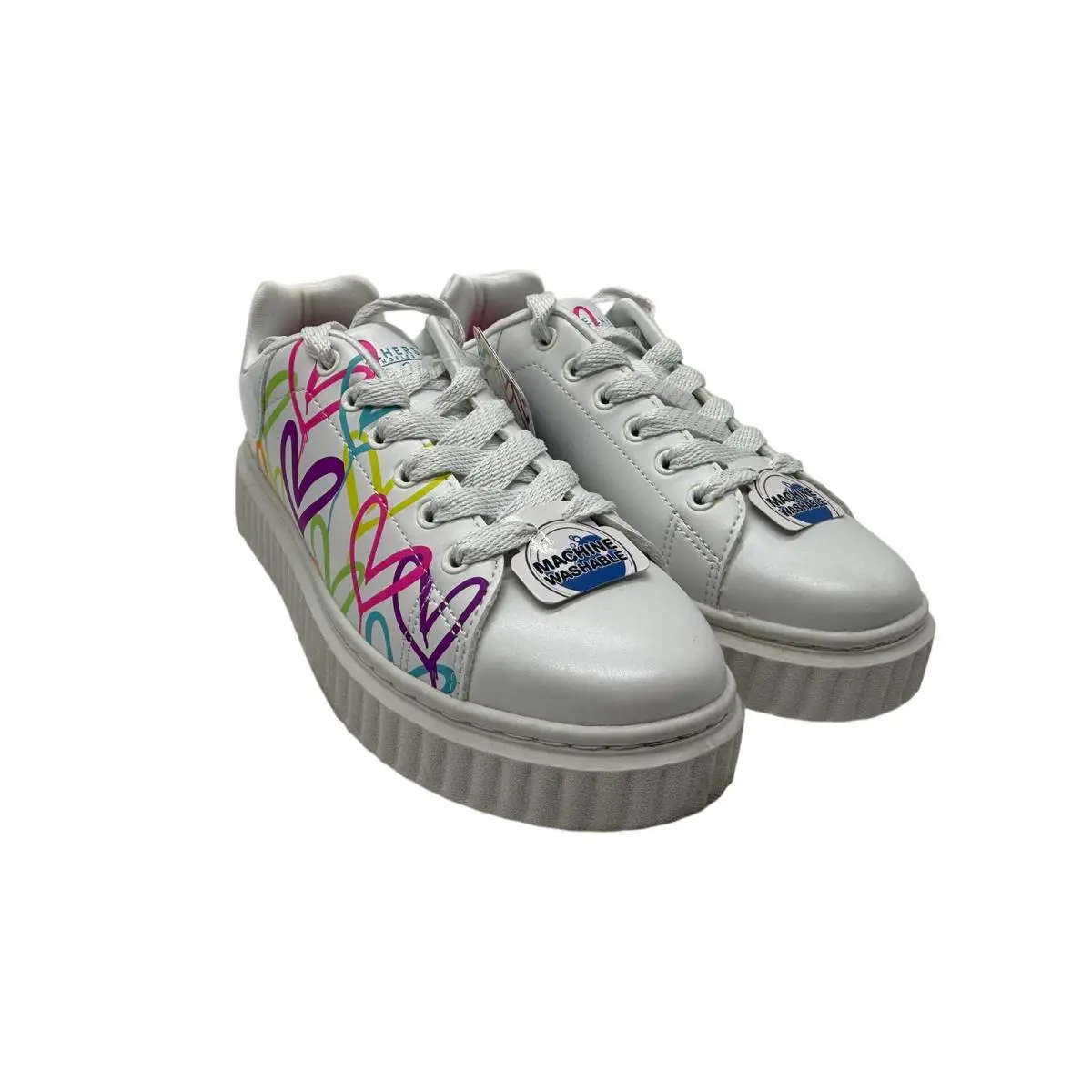 Skechers shoes - 314076L - 314076L - White/Multi (UPC: 197976435599) 1