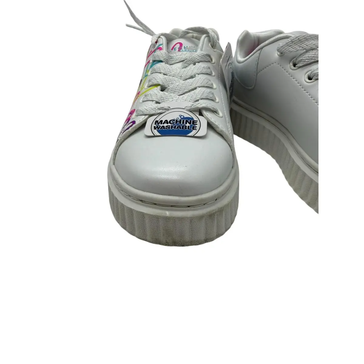 Skechers shoes - 314076L - 314076L - White/Multi (UPC: 197976435599) 3
