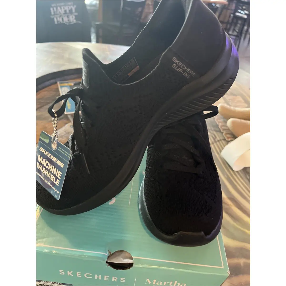 Skechers shoes - SKECHERS Martha Stewart Ultra Flex 3.0 - Black/Black 3