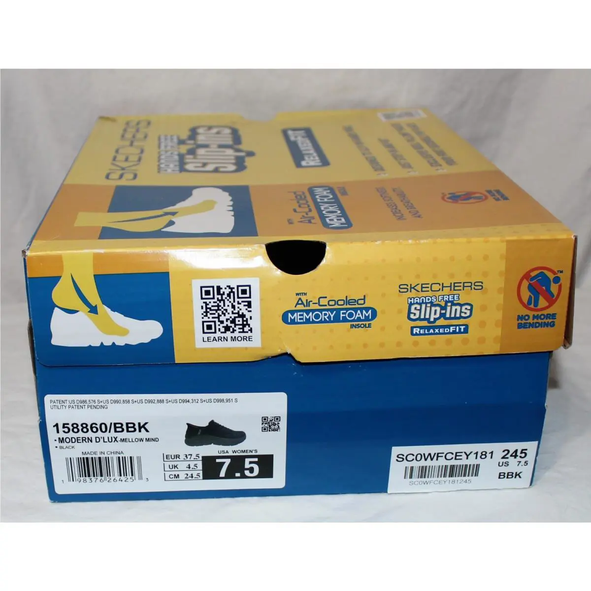 Skechers shoes - Skechers Mellow Mind - Mellow Mind - 158860/BBK - Black (UPC: 198376264253) 9