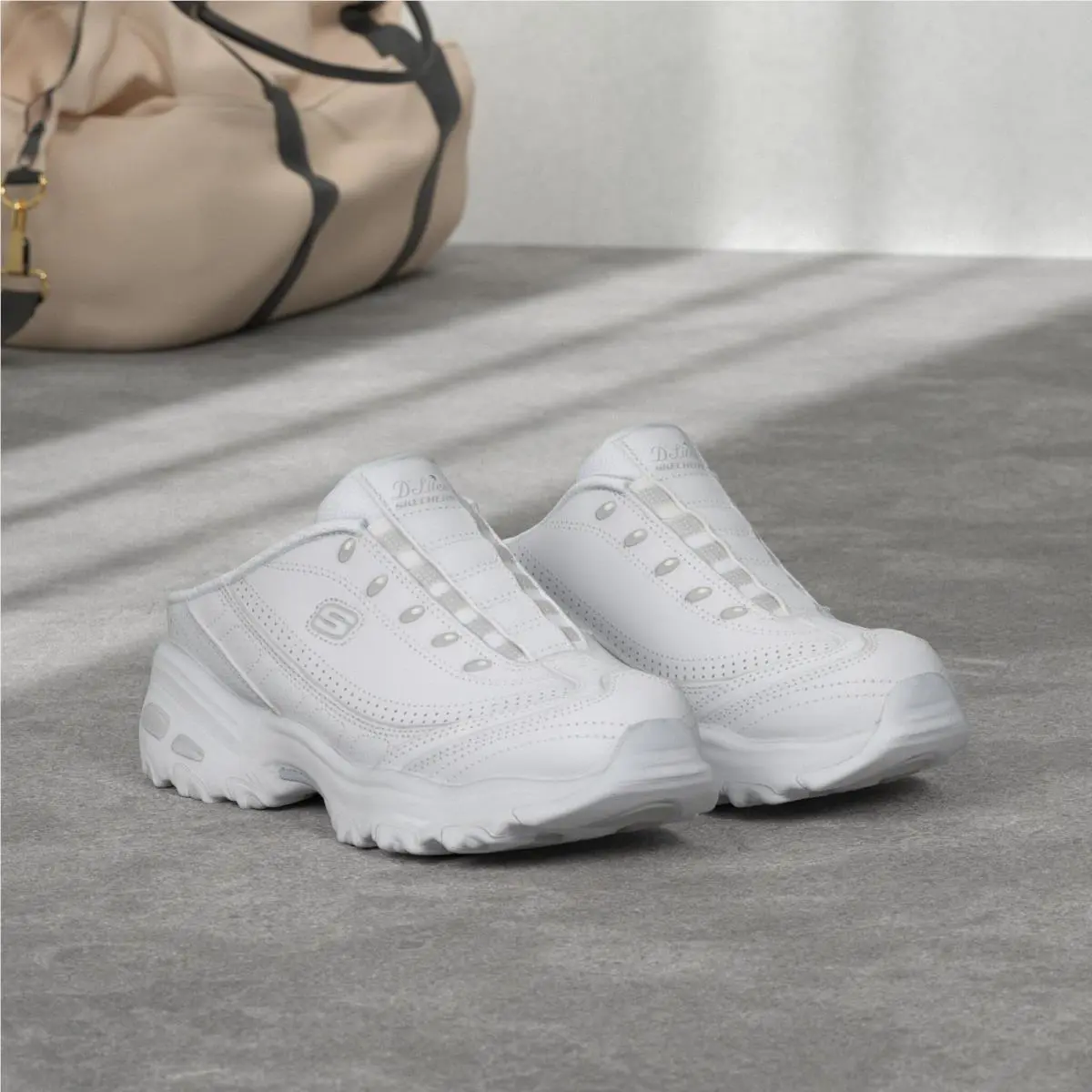 Skechers shoes - 11933W - 11933W - White/Silver (UPC: 889110603758) 0