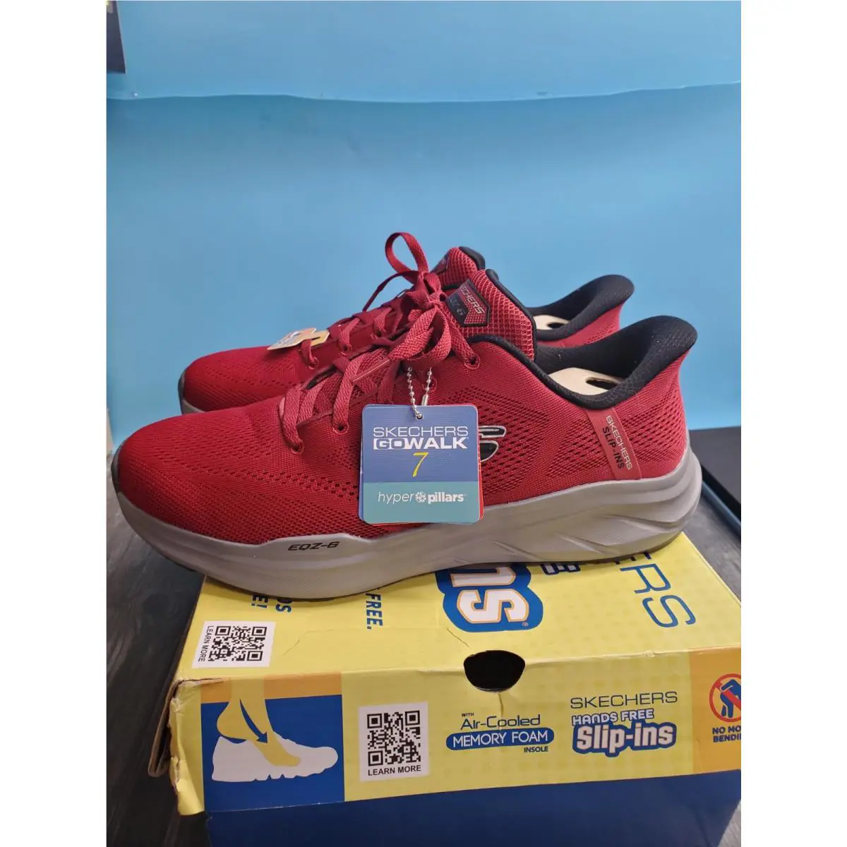 Skechers shoes - SKECHERS Performance Go Walk 7 - Red 5