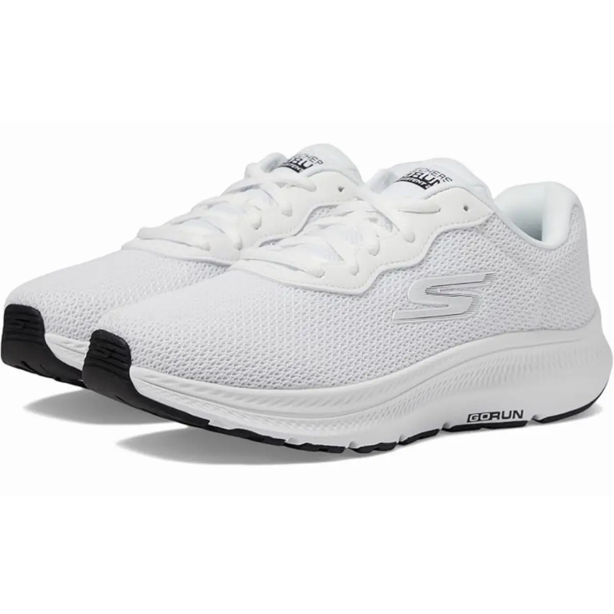 Skechers shoes - Skechers Go Run Consistent 2.0 - 128605 WBK - White, Manufacturer: White Black 3