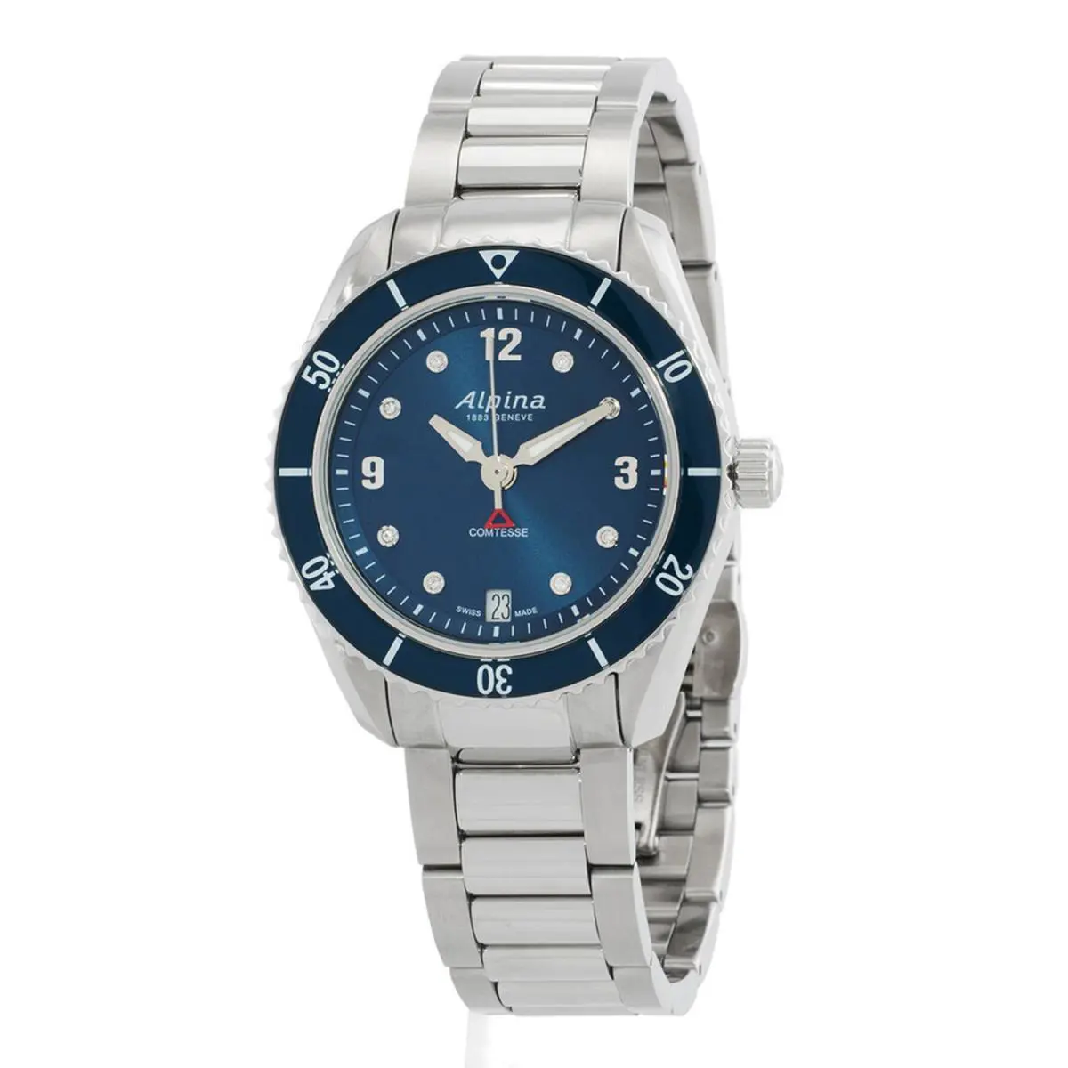 AL-240ND3C6B Women`s Comtesse Blue Dial Quartz Watch by Alpina