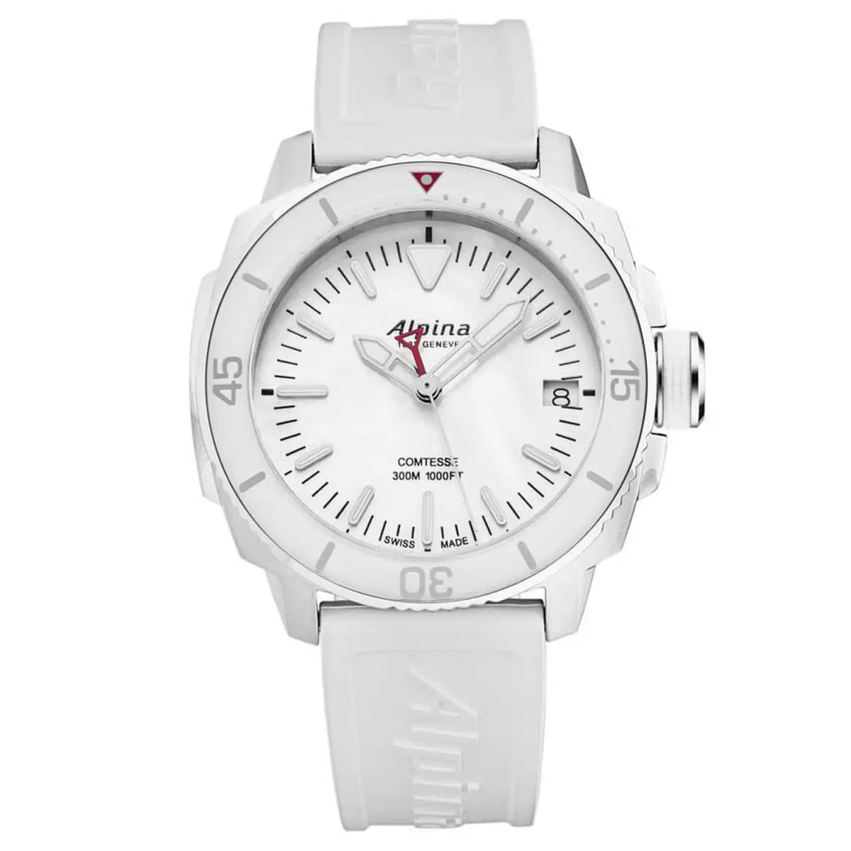 AL-240MPW2VC6 Women`s Seastrong Diver Comtesse White Mother of Pearl by Alpina