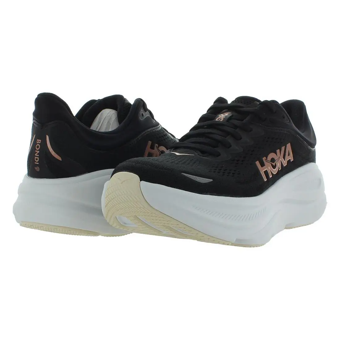 Hoka shoes - Black/Rose Gold, Full: Black/Rose Gold 3