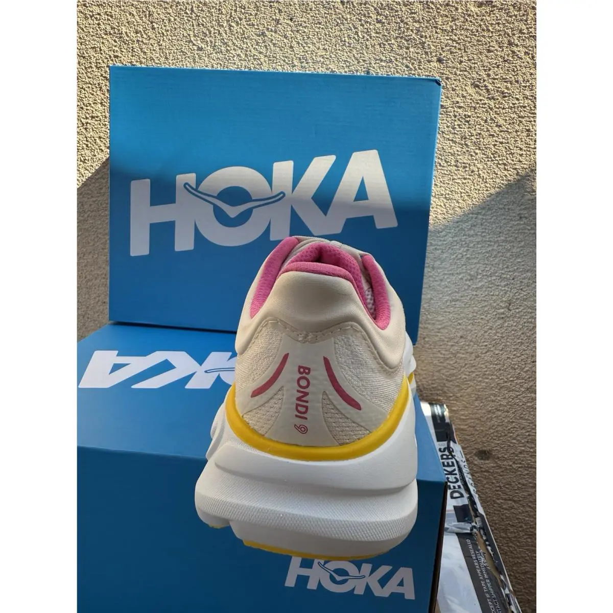 Hoka shoes - Hoka One One HOKA Bondi 9 - 1162012-ALBST - alabaster 1