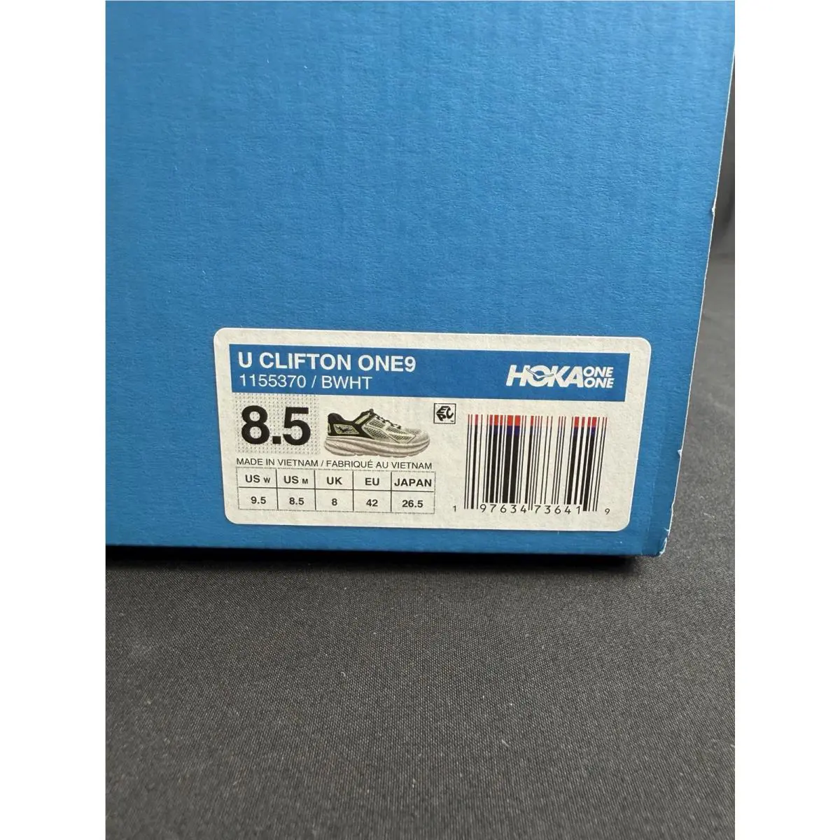 Hoka shoes - Hoka One One Clifton 9 - 1155370 - White 6