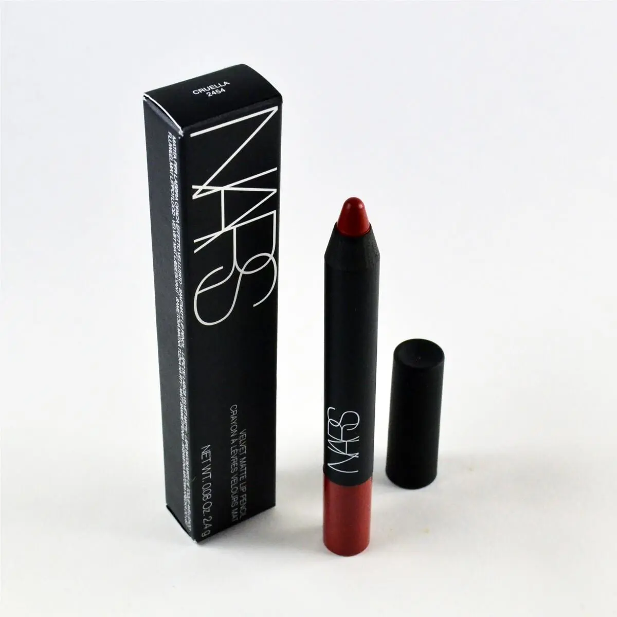 Nars Velvet Matte Lip Pencil Cruella 2454 - Full Size 0.08 Oz. / 2.4 g