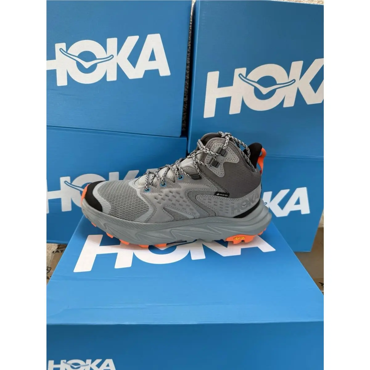 Hoka shoes - Hoka One One HOKA Anacapa 2 GORE-TEX - 1141633F-GLCTC - Gray 5