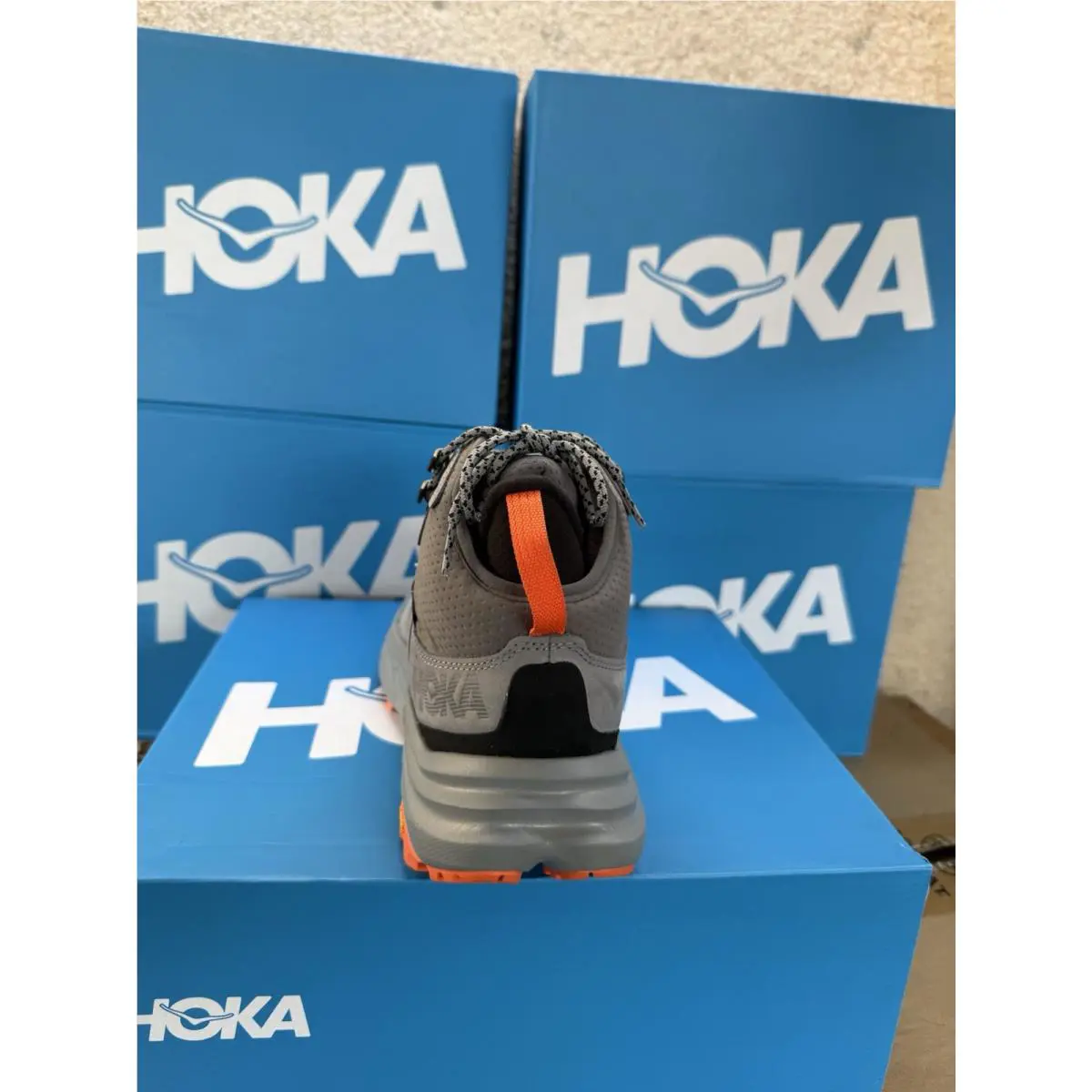 Hoka shoes - Hoka One One HOKA Anacapa 2 GORE-TEX - 1141633F-GLCTC - Gray 2