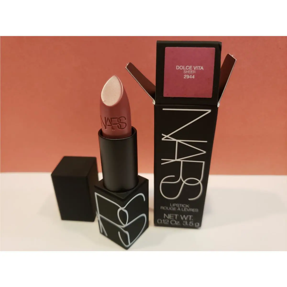 Nars - Lipstick - 2944 Dolce Vita Sheer - 0.12 Oz
