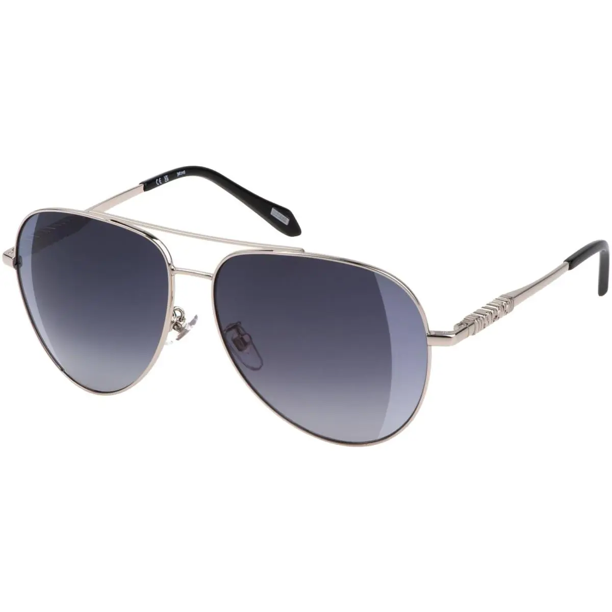 Just Cavalli Palladium Sandblast Aviator Sunglasses - SJC02960589X