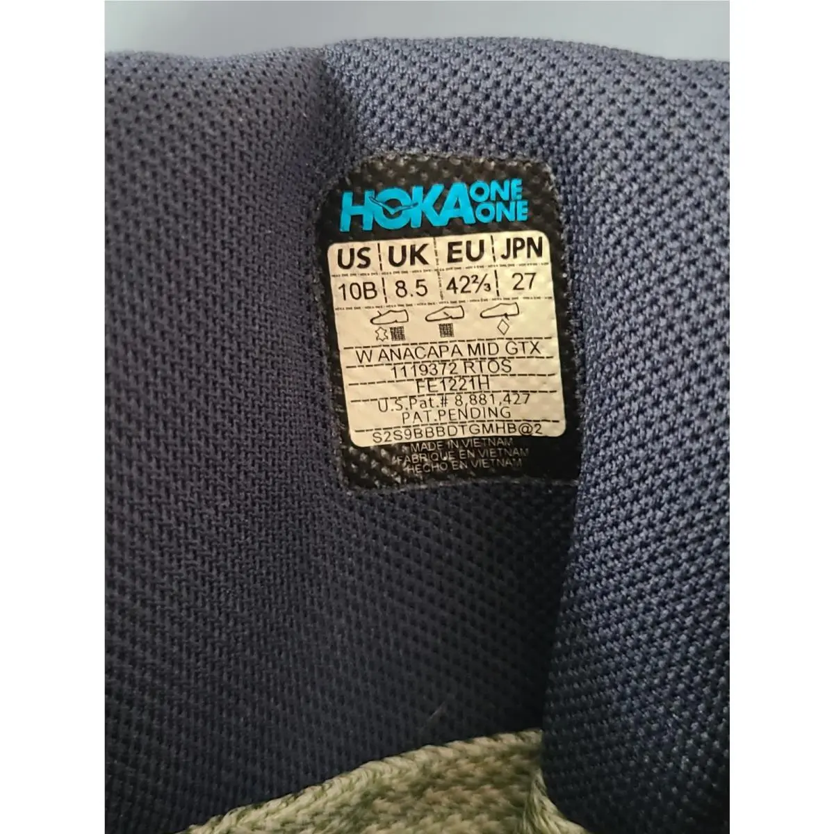Hoka shoes - Hoka One One Anacapa GORE-TEX - 1119372 - Blue 9