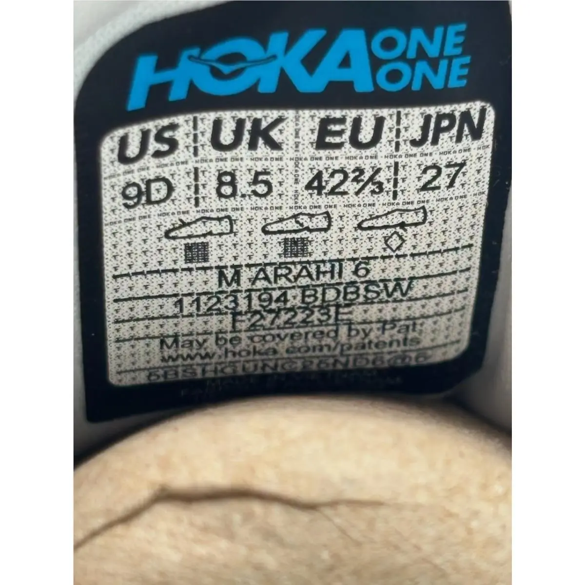 Hoka shoes - Hoka One One Arahi 6 - 1123194 - White 8