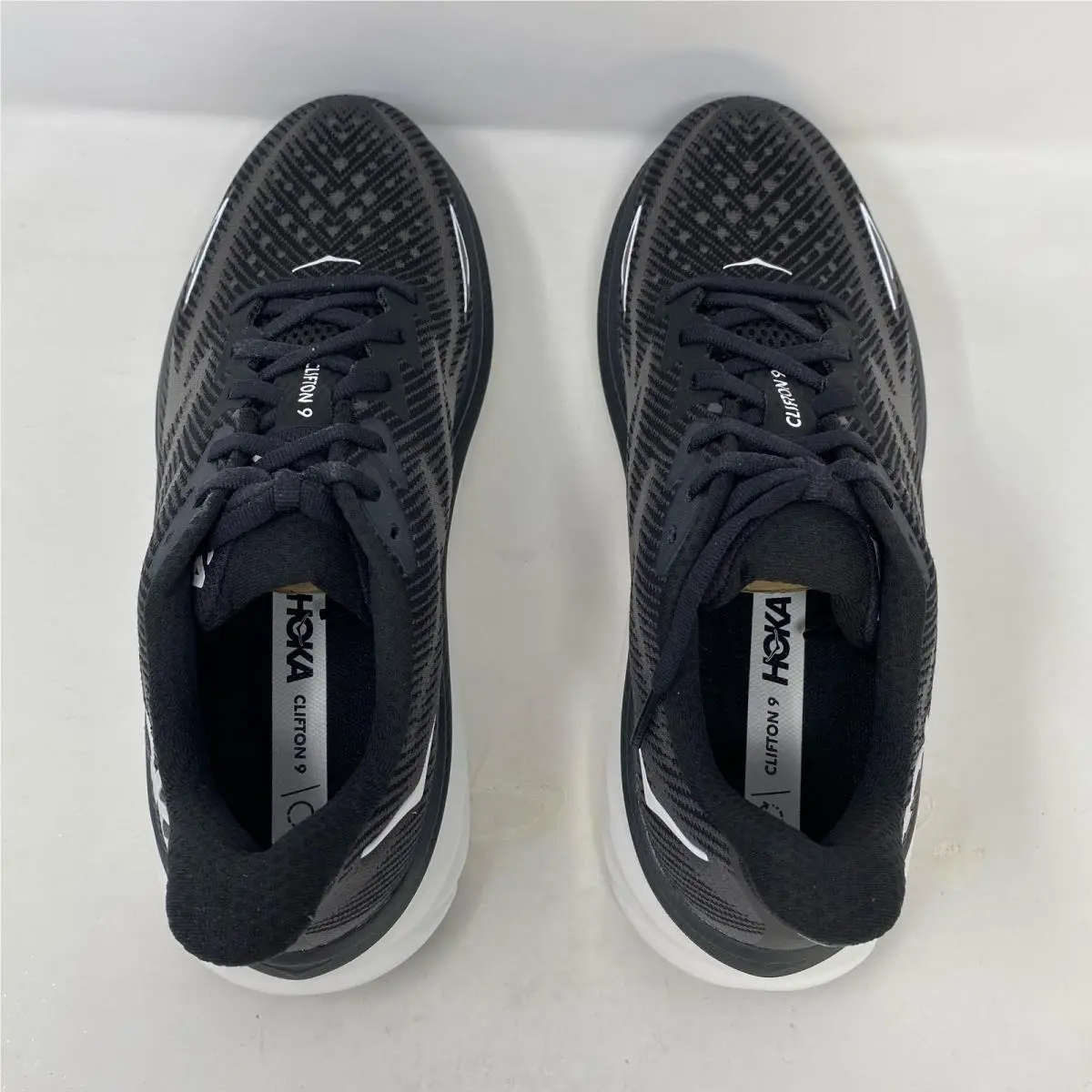 Hoka shoes - Hoka One One HOKA Clifton 9 - 1127896-BWHT - Black 3