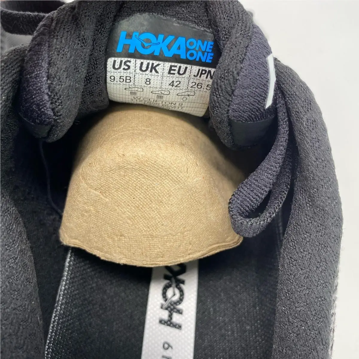 Hoka shoes - Hoka One One Clifton 9 - 1127896-BWHT - Black 2