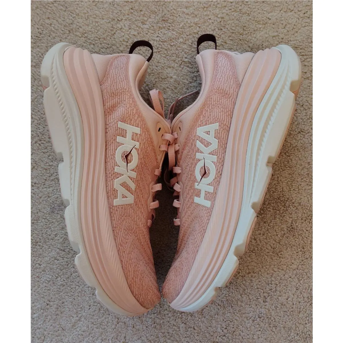Hoka shoes - Hoka One One Gaviota 5 - Rose Latte 2