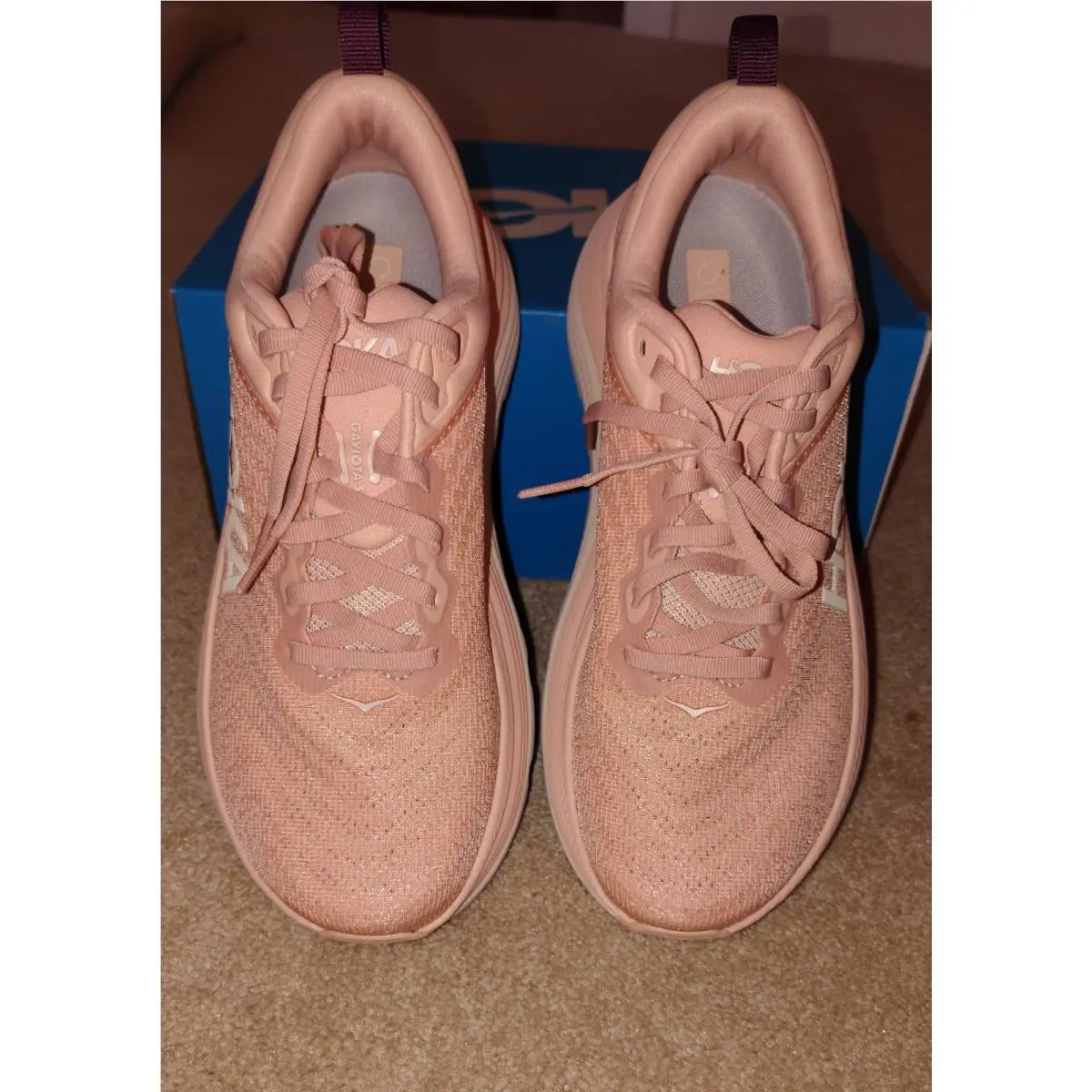 Hoka shoes - Hoka One One Gaviota 5 - Rose Latte 3