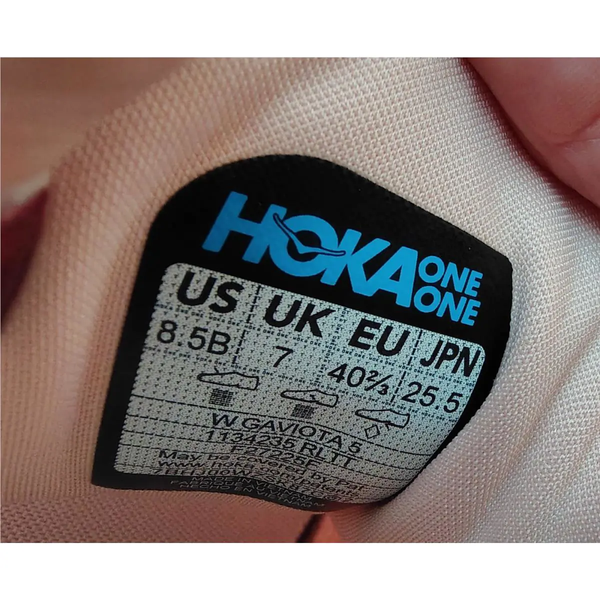 Hoka shoes - Hoka One One Gaviota 5 - Rose Latte 5