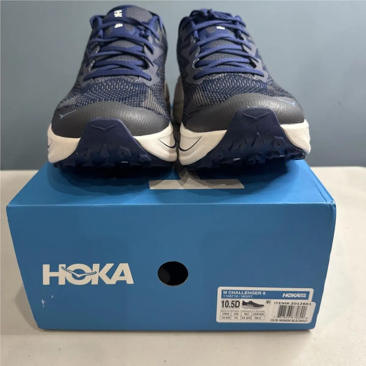 Hoka shoes - HOKA Challenger 8 - Challenger - 1168716 - Midnite Blue/Grout (UPC: 0198605188145) 3