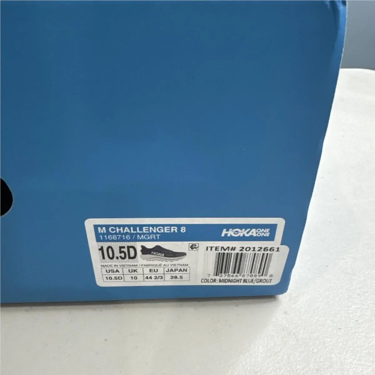 Hoka shoes - HOKA Challenger 8 - Challenger - 1168716 - Midnite Blue/Grout (UPC: 0198605188145) 4
