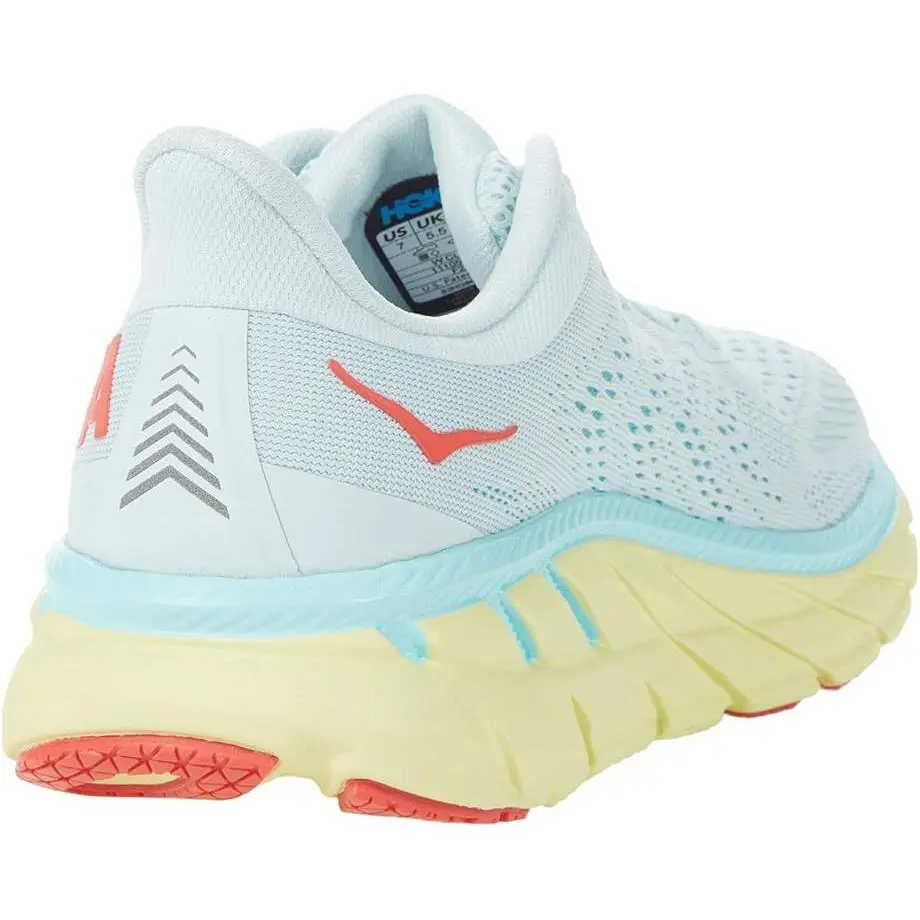 Hoka shoes - Hoka One One Clifton - One One Clifton - Morning Mist / Hot Coral 1